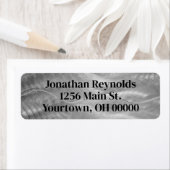 シルバーブラシ仕上げメタル ラベル (インサイチュ)