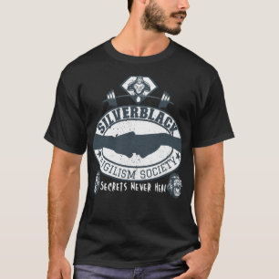 シルバーブラックプギリズム協会シルバーバックゴリラ Tシャツ