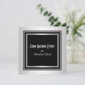 シルバーブラック企業のタイ募金 招待状 (スタンド正面)