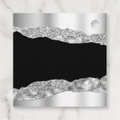 シルバーブラックglam涙Sweet sixteenありがとう フェイバータグ (裏面)