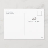 シルバーブランズメリークリスマスフォト シーズンポストカード (裏面)