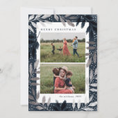 シルバーブランチ2フォトクリスマス シーズンカード (正面)