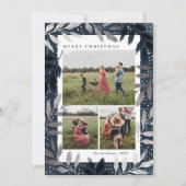 シルバーブランチ3フォトクリスマス シーズンカード (正面)