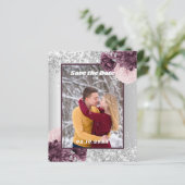 シルバーブルゴーニュのフローラ写真Save the Date 結婚's (スタンド正面)