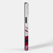 シルバーブルゴーニュ花名 Case-Mate iPhoneケース (裏面 / 右)