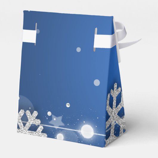 シルバーブルーウィンター50誕生日ありがとう フェイバーボックス (裏面サイド)