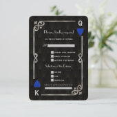 シルバーブルーカジノベガスソングリクエス結婚ト 出欠カード (スタンド正面)