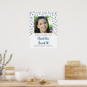 シルバーブルースウィート16誕生日18x24写真 ポスター (キッチン)