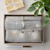 シルバーブルーバレエダンサー水彩デコップ 薄葉紙 (ギフト)