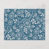 シルバーブルーフローラレース保存日 案内ポストカード (裏面)