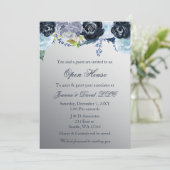 シルバーブルーフローラ事業企業のパーティー 招待状 (スタンド正面)