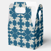 シルバーブルーワインディング葉 フェイバーボックス (オープン)