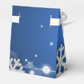 シルバーブルー冬30歳の誕生日ありがとう フェイバーボックス (裏面サイド)