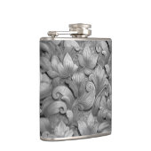 シルバーブロッサムエレガンスプリント(AI+Human) フラスク (右)