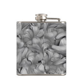 シルバーブロッサムエレガンスプリント(AI+Human) フラスク (裏面)