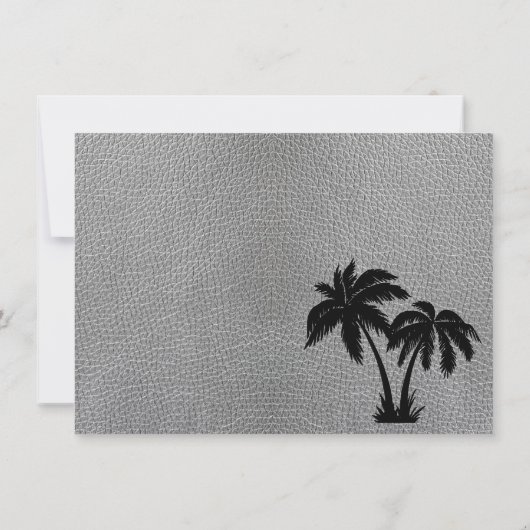 シルバープエルト結婚リコの写真ありがとう サンキューカード (裏面)