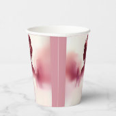 シルバープラムレースガウンBOHOブルゴーニュキンセアニェラ 紙コップ (右)