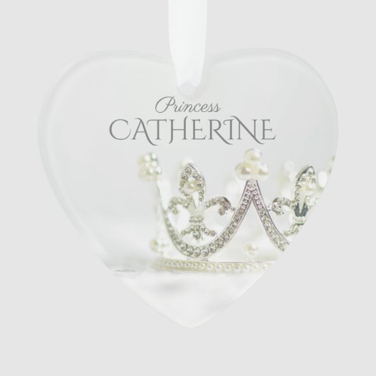 シルバープリンセスクラウンオーナメント オーナメント (正面)