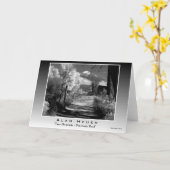 シルバープリント「タオス山ペンテンテロード」 カード (黄色い花)