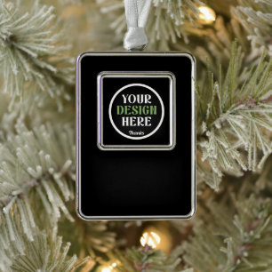  シルバープレートフレームオーナメント