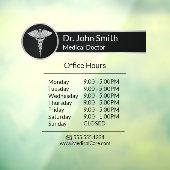 シルバープロフェッショナルメディカルカドゥセウス開館時間 ウィンドウサイン (シート3)