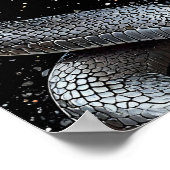 シルバーヘビ ポスター (角)