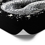 シルバーヘビ ポスター (角)