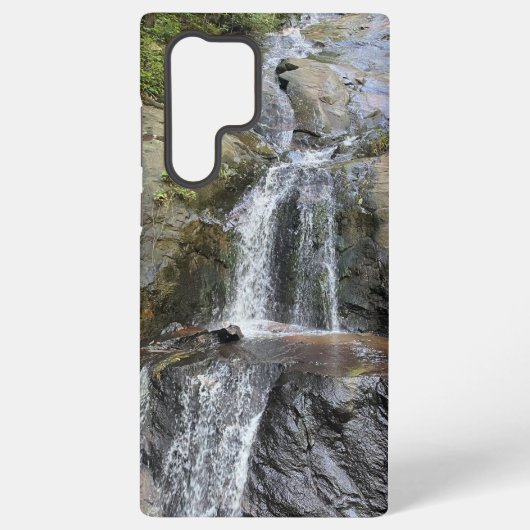 シルバーベイル秋サムスン電話ケース SAMSUNG GALAXYケース (裏面)