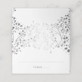 シルバーベビーエレガントの息 プレイスカード (外部開封)