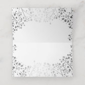 シルバーベビーエレガントの息 プレイスカード (内部開封)