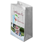 シルバーベビー第1回クリスマスフォト スモールペーパーバッグ (正面アングル)