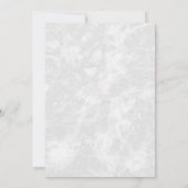 シルバーベリーズホリデーパーティーウィンター招待状 招待状 (裏面)