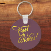 シルバーベルと金ゴールドリース: キーホルダー (裏面)