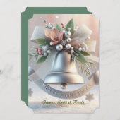 シルバーベルのクリスマスの願い シーズンカード (正面/裏面)