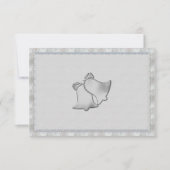 シルバーベルズウェディングSVP 出欠カード (正面)