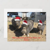 シルバーベルズクリスマスカード! シーズンポストカード (正面/裏面)