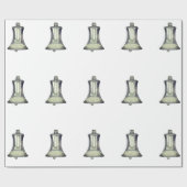 シルバーベルズホワイトラッピング紙 ラッピングペーパー (フラット)