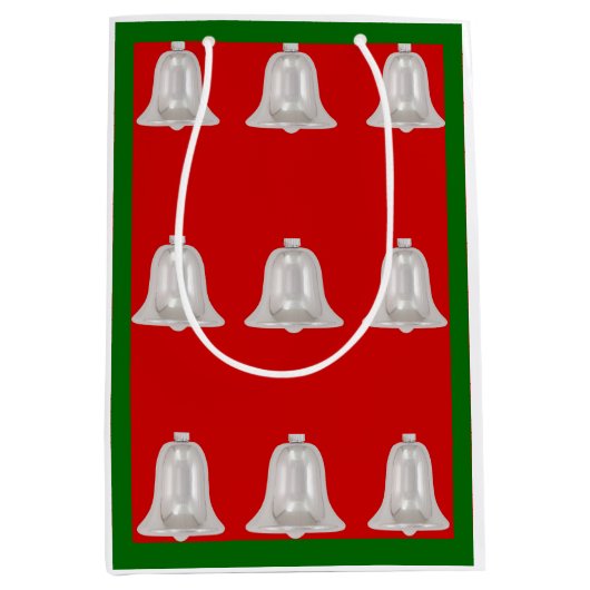 シルバーベルズミディアムサイズ抱き枕 ミディアムペーパーバッグ (正面)