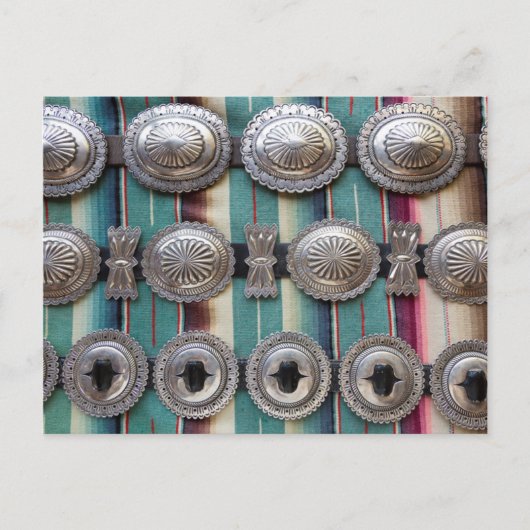 シルバーベルト販売、サンタフェ、ニューメキシコ。宇佐 ポストカード (正面)