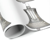 シルバーベルホワイトラッピング紙 ラッピングペーパー (ロールコーナー)