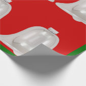 シルバーベルラッピング紙 ラッピングペーパー (角)