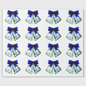 シルバーベル包装紙 ラッピングペーパー (フラット)