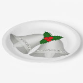 シルバーベル紙プレート ペーパープレート (アングル)