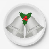 シルバーベル紙プレート ペーパープレート (正面)