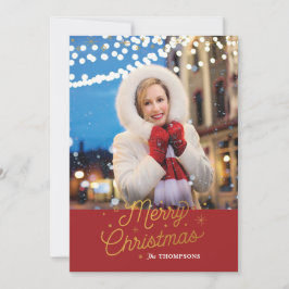 シルバーベル/クリスマスフォトカード シーズンカード