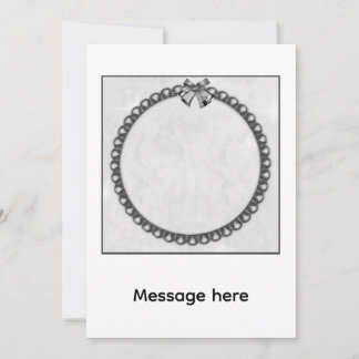 シルバーベル 招待状