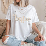 シルバーベージュディスコブライダルパーティhen DOシャツ Tシャツ<br><div class="desc">レトロディスコボールブライダルシャワー招待状&デココレクションで時間を遡る。ゆったりとしたシルバーのグリッターフォントによって強化された、抑えられたベージュとグレーのアーチで70年代の懐かしさに浸る。象徴的なレトロなディスコのボールは、魅力のtouchを維持しながら、ディスコの魅力の時代を呼び起こす中心のステージをフェミニン取る。真のレトロな祝スタイルでグルーヴと花嫁の準備をしなさい。#zazzlemade</div>