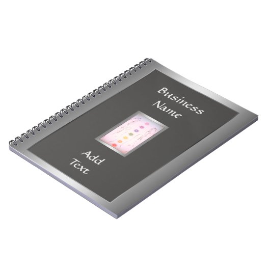 シルバーホリスティックヒーリングハンド ノートブック (左側)