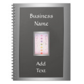 シルバーホリスティックヒーリングハンド ノートブック (正面)