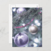 シルバーホリデーツリー シーズンポストカード (正面/裏面)